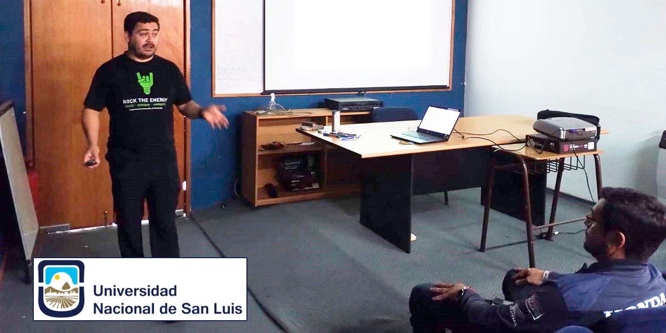 Investigadores UFRO inauguraron un ciclo de charlas en la Universidad Nacional de San Luis de Argentina